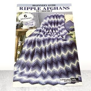 CLEARANCE ~  RIPPLE AFGHANS TO CROCHET
